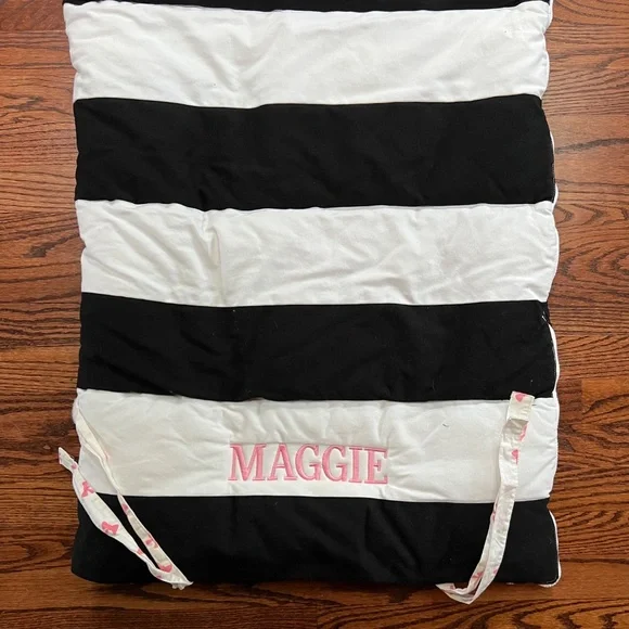 "Maggie" personalized kid's sleeping bag from Land of Nod - Picture 4 of 10